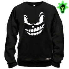 Свитшот Angry smile (Helloween style)