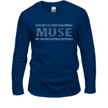 Мужской лонгслив Muse (из слов)
