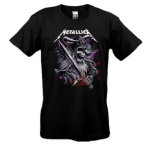 Футболка Metallica (со скелетом-воином)