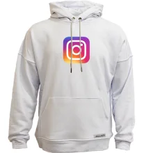 Худи без начісу Instagram (instagram)