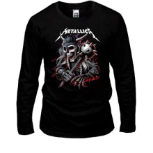 Мужской лонгслив Metallica (со скелетом-воином) 2