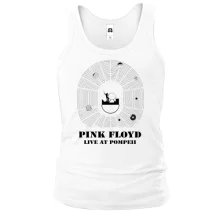 Майка Pink Floyd - LIVE AT POMPEII