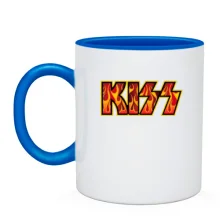Чашка KISS (fire logo)