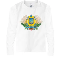 Дитячий лонгслів Бог береже Україну