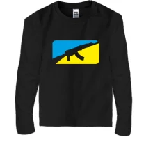 Дитячий лонгслів Ukrainian fighter
