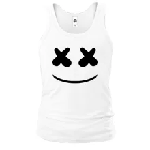 Чоловіча майка з обличчям Marshmello
