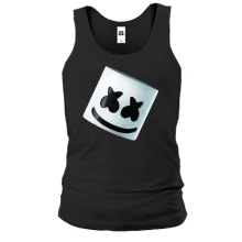 Чоловіча майка зі шоломом Marshmello