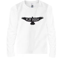 Детский лонгслив Fly high