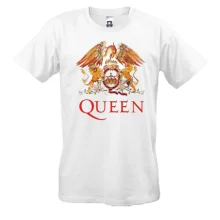Футболка Queen color logo