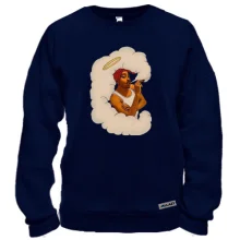 Свитшот с 2PAC на небесах