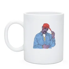 Чашка с 2PAC иллюстрация (2)