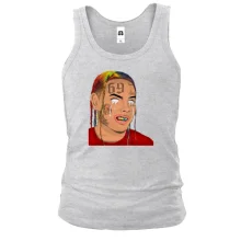 Майка с 6IX 9NINE с белыми глазами