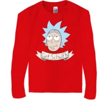 Детский лонгслив get Schwifty