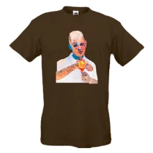 Футболка с Lil Peep и огнем