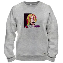 Свитшот с задумчивым Lil Pump