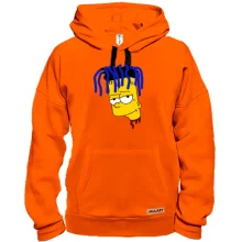 Толстовка с Бартом Симпсоном в образе Lil Pump (2)