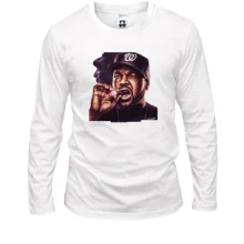Лонгслів з курящим Ice Cube