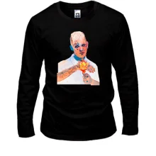 Лонгслів з Lil Peep і вогнем