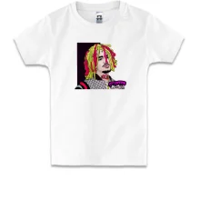 Детская футболка с задумчивым Lil Pump