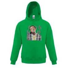 Детская толстовка с Lil Wayne и зебрами