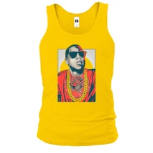 Чоловіча майка з Jay-Z і квіткою