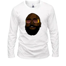 Мужской лонгслив с улыбающимся Rick Ross