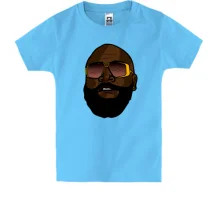 Детская футболка с улыбающимся Rick Ross