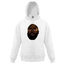 Детская толстовка с улыбающимся Rick Ross