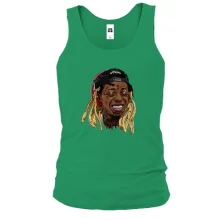 Чоловіча майка з усміхненим Lil Wayne