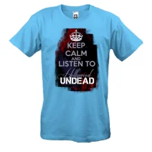 Футболка Keep calm and listen Hollywood Undead
