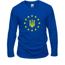 Лонгслив с гербом Украины - ЕС