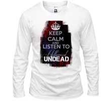 Лонгслив Keep calm and listen Hollywood Undead