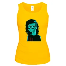 Жіноча майка зі Skrillex (арт)