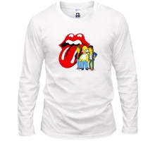 Мужской лонгслив Rolling Stones (Simpsons)