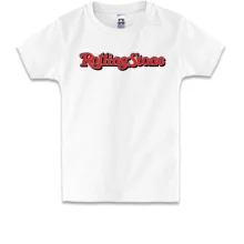 Детская футболка Rolling Stone надпись