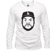 Мужской лонгслив с портретом Ice Cube