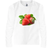 Дитячий лонгслів Жменю полуниці