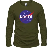 Чоловічий лонгслів Костя (NASA Style)