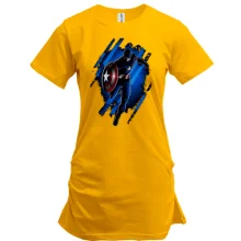 Туника с Капитаном Америкой