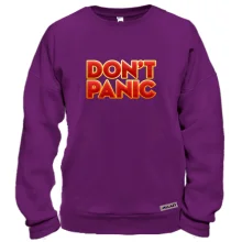 Свитшот don't panic