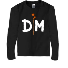 Дитячий лонгслів Depeche Mode orange rose