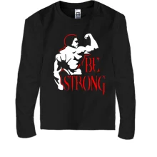 Дитячий лонгслів Be strong