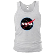 Чоловіча майка з логотипом Nasa (чорний)