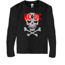 Дитячий лонгслів ACDC skull
