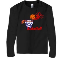 Дитячий лонгслів Баскетбол