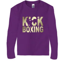 Детский лонгслив Kick boxing