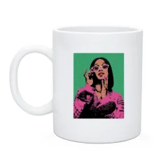 Чашка с Cardi B (поп-арт)
