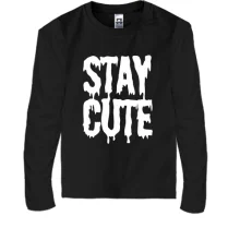 Дитячий лонгслів stay cute