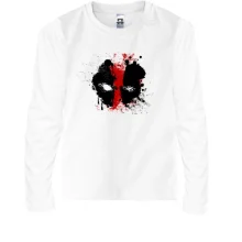 Дитячий лонгслів Deadpool (art logo)