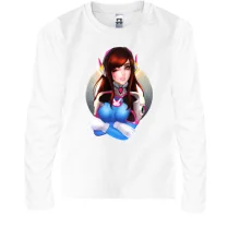 Дитячий лонгслів Overwatch d.va